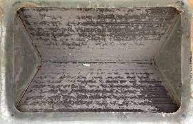 dirty evaporator coil found on a home inspection by Barrie Inspections